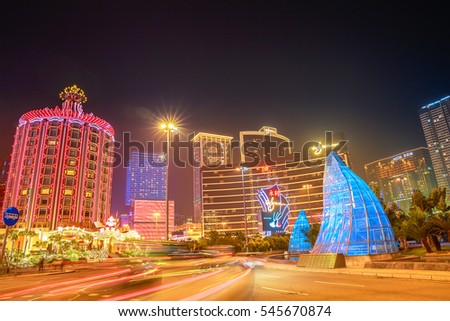 Casino district macau