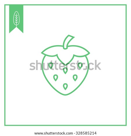 Strawberry Silhouette Stock Images, Royalty-Free Images & Vectors