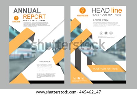 annual report cover page template