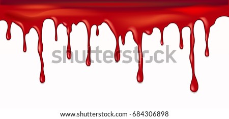 Blood Drip Pattern Isolated On White Stock Photo 16973296 - Shutterstock