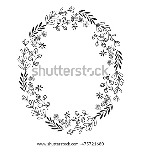 Oval Wreath Stock Images, Royalty-Free Images & Vectors | Shutterstock