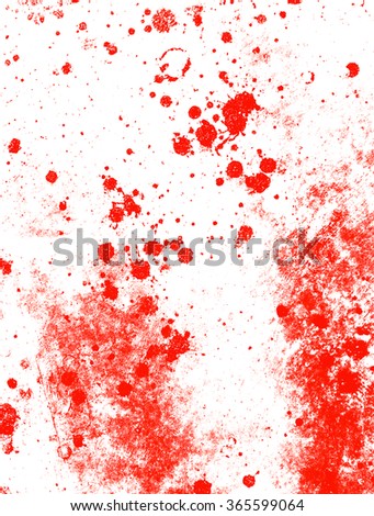 Blood Splatter Stain Splashed Red Acrylic Stock Photo 318416243 ...