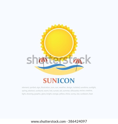 relaxing on the beach in the summer of the year