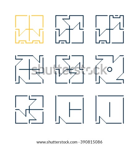 Architect Company collection architect elementsshapesiconlogotemplate architecture Architect Company collection architect elementsshapesiconlogotemplate architecture