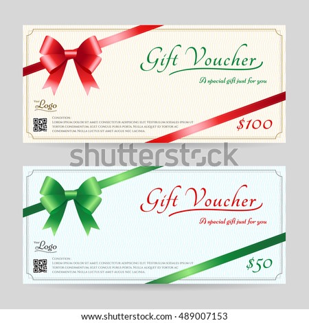 christmas gift vouchers templates