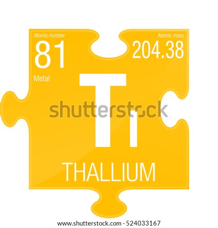 element table 81 Royalty Free & Thallium Images, Images Stock Vectors