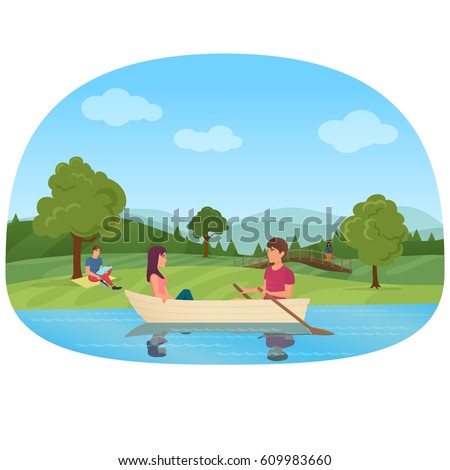 https://thumb1.shutterstock.com/display_pic_with_logo/3190919/609983660/stock-vector-a-couple-swimming-on-boat-in-the-pond-in-the-park-vector-illustration-man-and-women-in-boat-609983660.jpg