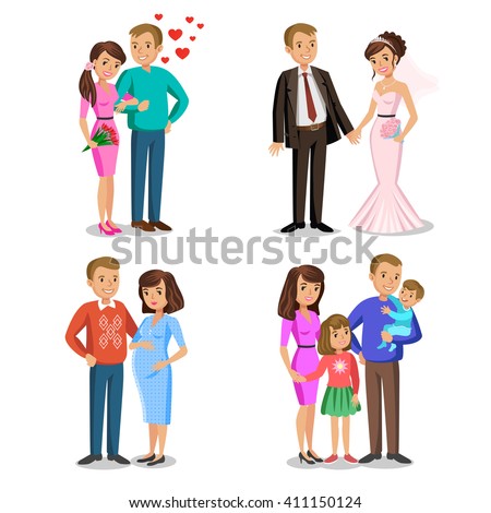 https://thumb1.shutterstock.com/display_pic_with_logo/3205973/411150124/stock-vector-happy-family-vector-illustration-young-couple-wedding-couple-husband-and-wife-couple-expecting-411150124.jpg