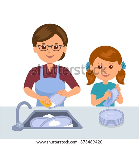 Dish-washing Stock Photos, Royalty-Free Images & Vectors - Shutterstock