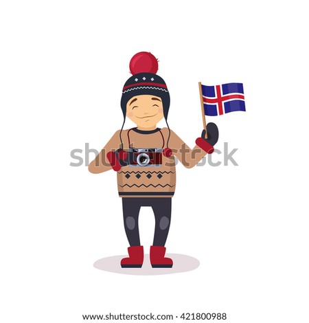 Icelandic Travel Cartoon Stock Images, Royalty-Free Images & Vectors