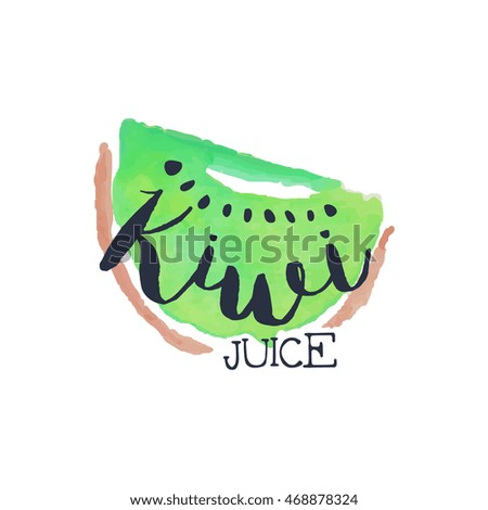 Kiwi 100 Percent Fresh Juice Promo Sign