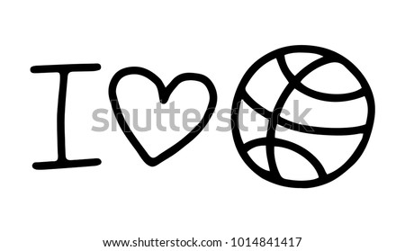 Basketball Heart Stock Images, Royalty-Free Images & Vectors | Shutterstock