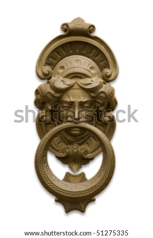 Door Knocker Isolated Stock Images, Royalty-Free Images & Vectors ... - isolated doorknocker