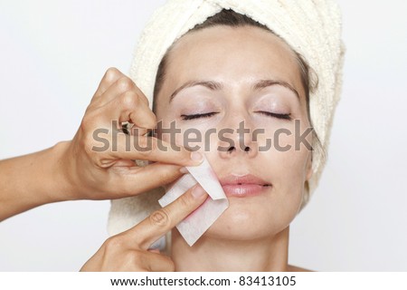 Stiff white facial hair laser Licking big black asshole