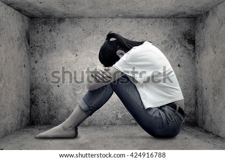 Hugging Knees Stock Images, Royalty-Free Images & Vectors | Shutterstock