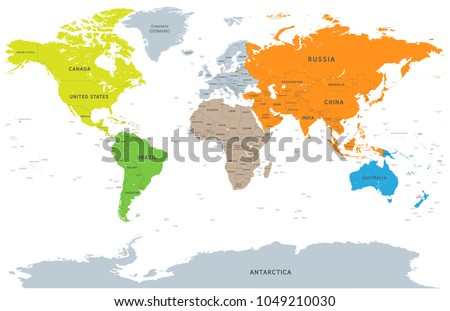world map with country names stock images royalty free images