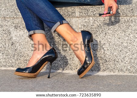 Broken Heel Shoe Stock Images, Royalty-Free Images & Vectors | Shutterstock