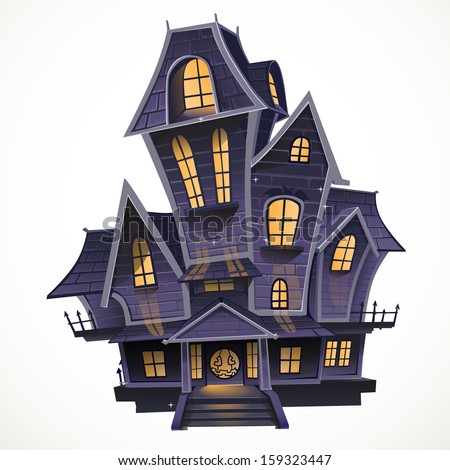 Cartoon images of haunted houses Cartoon images of haunted houses