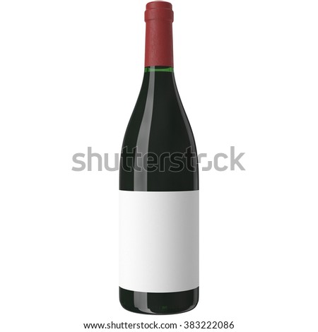 blank wine bottle labels