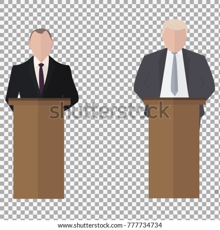 presidential debate stock images, royalty-free images & vectors presidential debate stock images, royalty-free images & vectors, Presentation templates