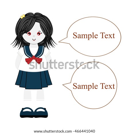 vector element design flat illustration kawaii stock vector royalty