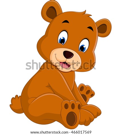 Cartoon Funny Bear Stock Vector Royalty Free 466017569 Cartoon Funny Bear Stock Vector Royalty Free 466017569