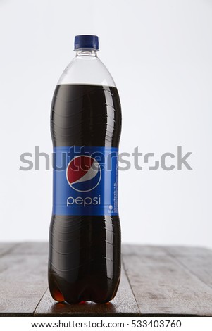 Kuala Lumpur, Malaysia 6th December 2016,Pepsi soft drink. Pepsi is a carbonated soft drink produced and manufactured by PepsiCo Inc. an American multinational food and beverage company.