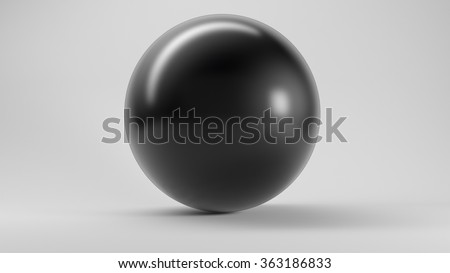 Big black glass sphere with transparent glares and highlights on white background. Black pearl. = =
gradients, effects. Abstract texture for your design and business