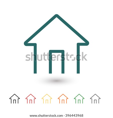 House Stock Vector 584877334 - Shutterstock