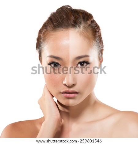 East asian concept of face Close up erotic photos
