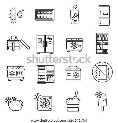 Fridge Symbol Stock Images, Royalty-Free Images & Vectors | Shutterstock