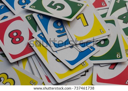 Lovely 88 Uno Player Card Background