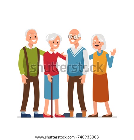 Old Lady Cartoon Stock Images, Royalty-Free Images & Vectors | Shutterstock