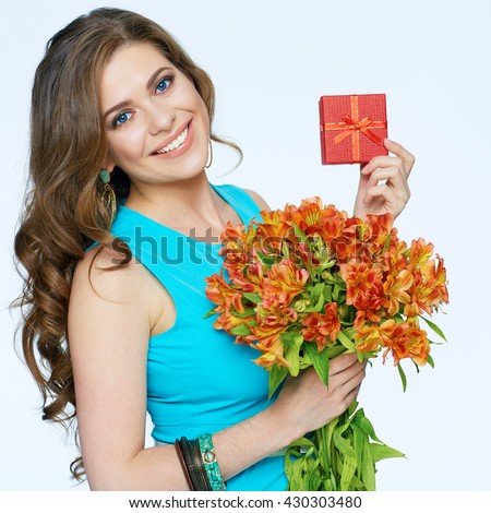 https://thumb1.shutterstock.com/display_pic_with_logo/330511/430303480/stock-photo-beautiful-girl-holding-flowers-bouquet-with-gift-box-isolated-white-background-long-hair-smiling-430303480.jpg