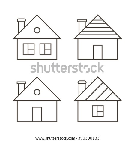 Home outline images Home outline images