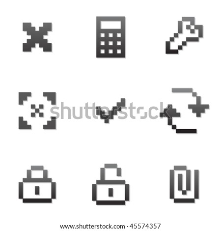 Pixel Icons Stock Images, Royalty-Free Images & Vectors | Shutterstock