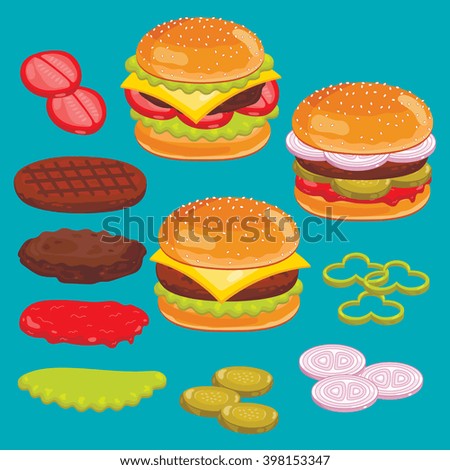 Cheeseburger Stock Photos, Royalty-Free Images & Vectors - Shutterstock