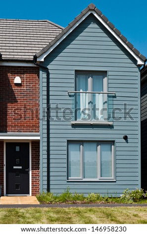 Gingerbread House Garden Small Garden Shed Stock Photo 