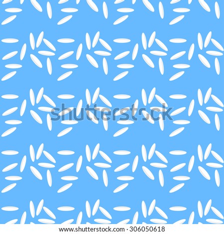 seamless pattern of rice
