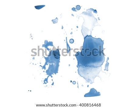 Abstract Watercolor Art Hand Paint On Stock Illustration 400816474 ...