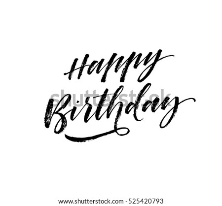 Birthday Font Stock Images, Royalty-Free Images & Vectors | Shutterstock