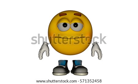 Driving Emoticon Holding Steering Wheel Stock Vector 355420841 ...