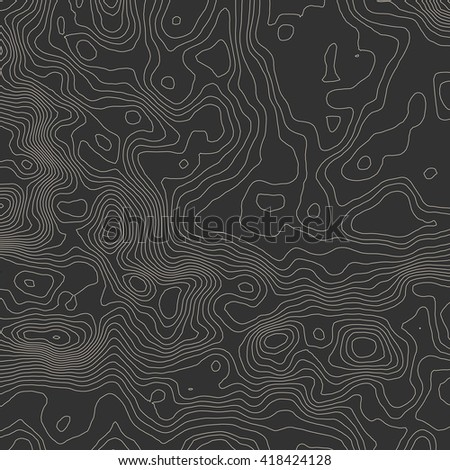 Line Topographic Map Background Space Copy Stock Vector 595556489 ...