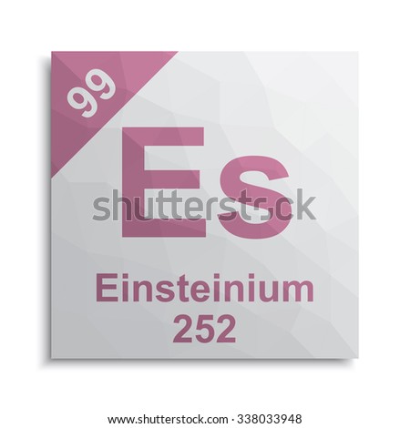 element report einsteinium Einsteinium einsteinium is a member of the actinide series, it is metallic and radioactive, with no known usesit is attacked by oxygen, steam and acids but not by alkalis it is named after albert einstein it was the seventh transuranic element. element report einsteinium Einsteinium einsteinium is a member of the actinide series, it is metallic and radioactive, with no known usesit is attacked by oxygen, steam and acids but not by alkalis it is named after albert einstein it was the seventh transuranic element.