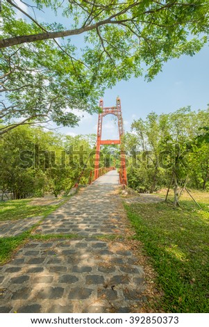 DONG NAI, VIETNAM March 16 2016: Beautiful Scene at GiangDien Waterfall, Dong Nai province, Vietnam in a daytime
