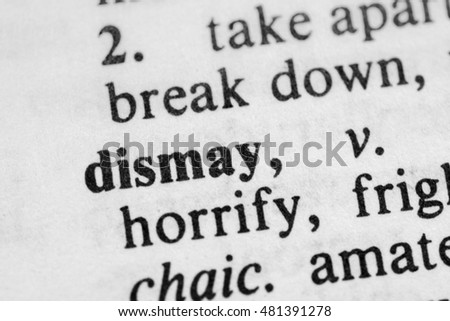 Dismay на фото