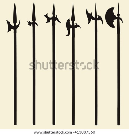 stock-photo-set-of-historical-halberd-silhouettes-illustration-with-slashing-weapons-on-a-light-background-413087560.jpg