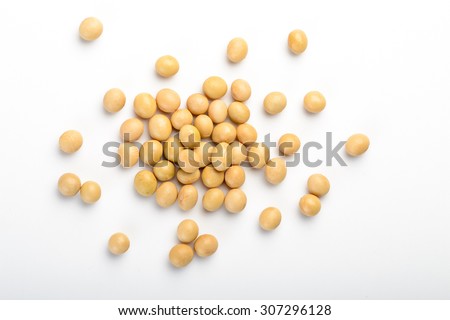 soybean, top view