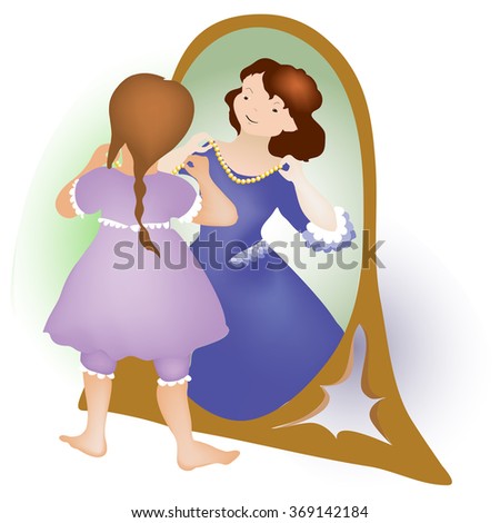 Young Africanamerican Mother Holding Her Newborn Stock Vector 452764981 ...