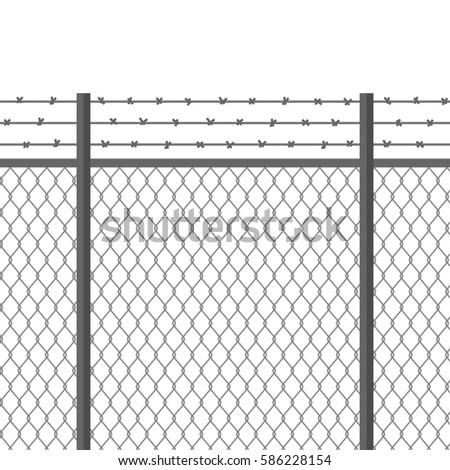 Barbed Wire Fence Barbed Wire Fence